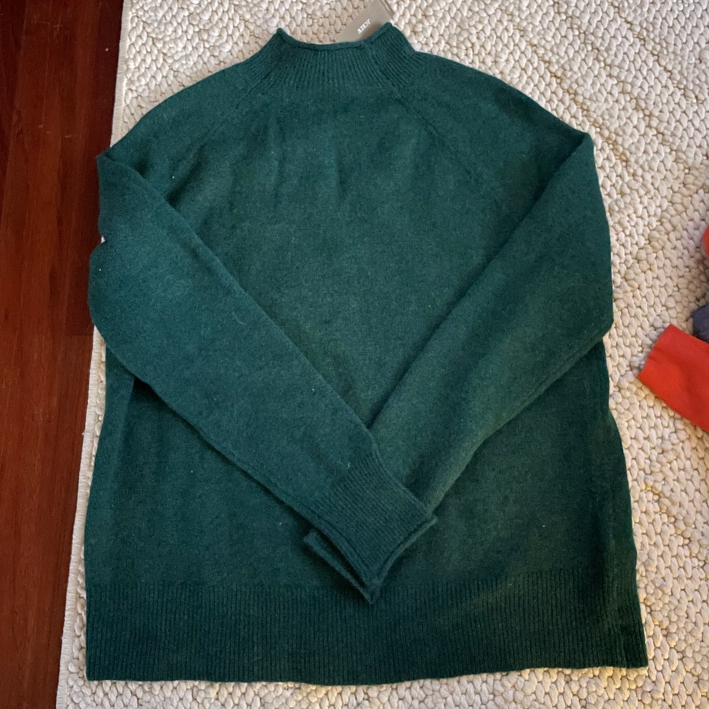 J Crew Mockneck sweater